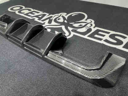 2021–2025 BMW M3 (G80) / M4 (G82) 3D Style Rear Diffuser – Dry Carbon Fiber,3K Matte Finish