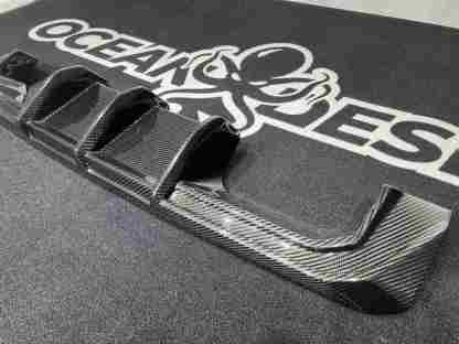2021–2025 BMW M3 (G80) / M4 (G82) MT Style Dry Carbon Rear Diffuser – 3K Matte Finish