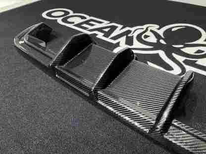 2021–2025 BMW M3 (G80) / M4 (G82) MT Style Dry Carbon Rear Diffuser – 3K Matte Finish