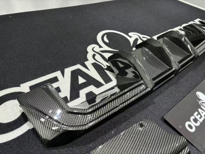 2021–2025 BMW M3 (G80) / M4 (G82) MT Style Dry Carbon Rear Diffuser – 3K Matte Finish
