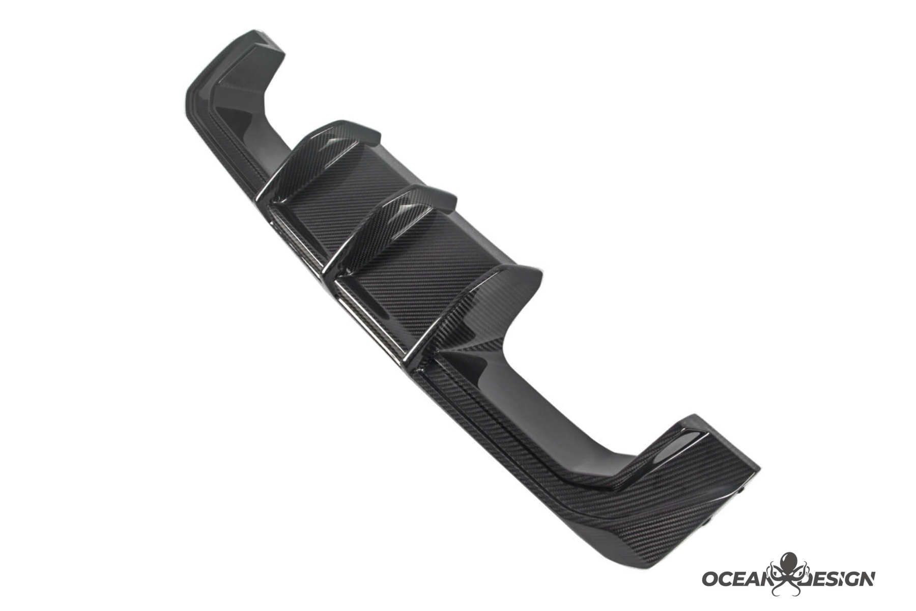 2021–2025 BMW M3 (G80) / M4 (G82) MT Style Dry Carbon Rear Diffuser – 3K Matte Finish