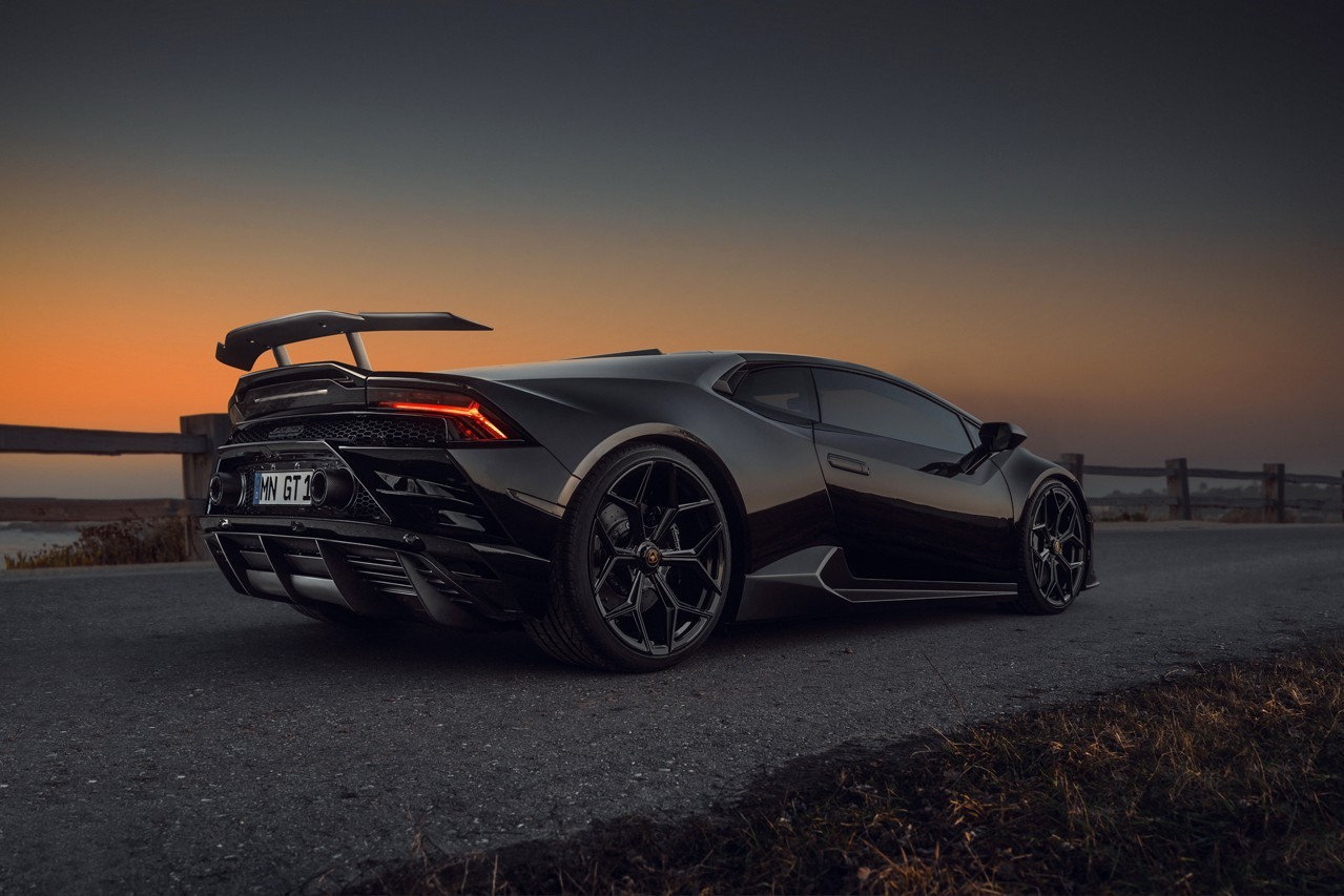 Lamborghini Huracan EVO Rear Diffuser Dry Carbon Fiber N Series Bodykit