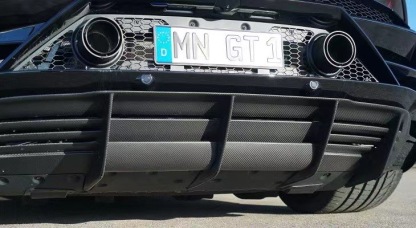 Lamborghini Huracan EVO Rear Diffuser Dry Carbon Fiber N Series Bodykit