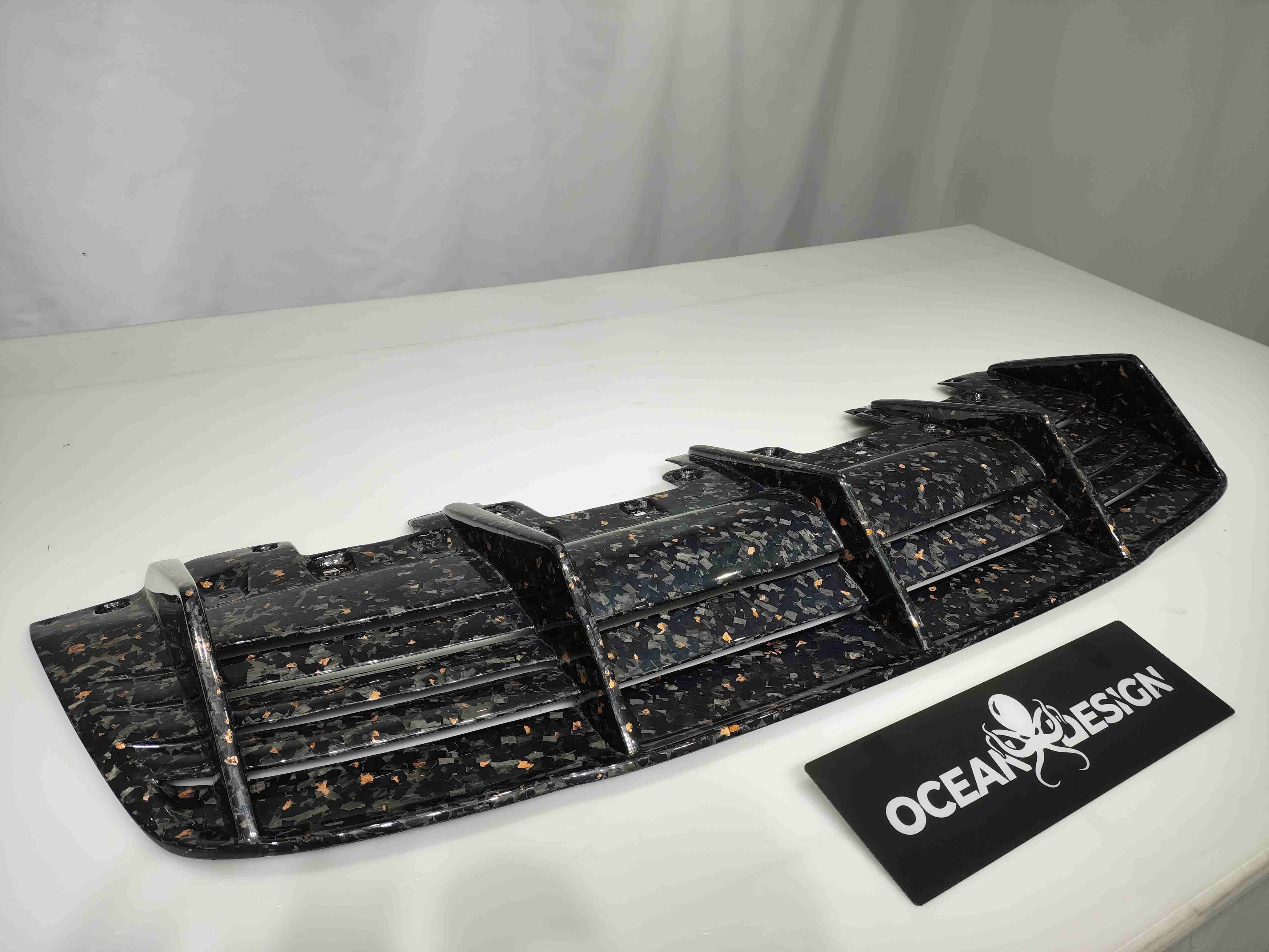 Lamborghini Huracan EVO Rear Diffuser Dry Carbon Fiber N Series Bodykit