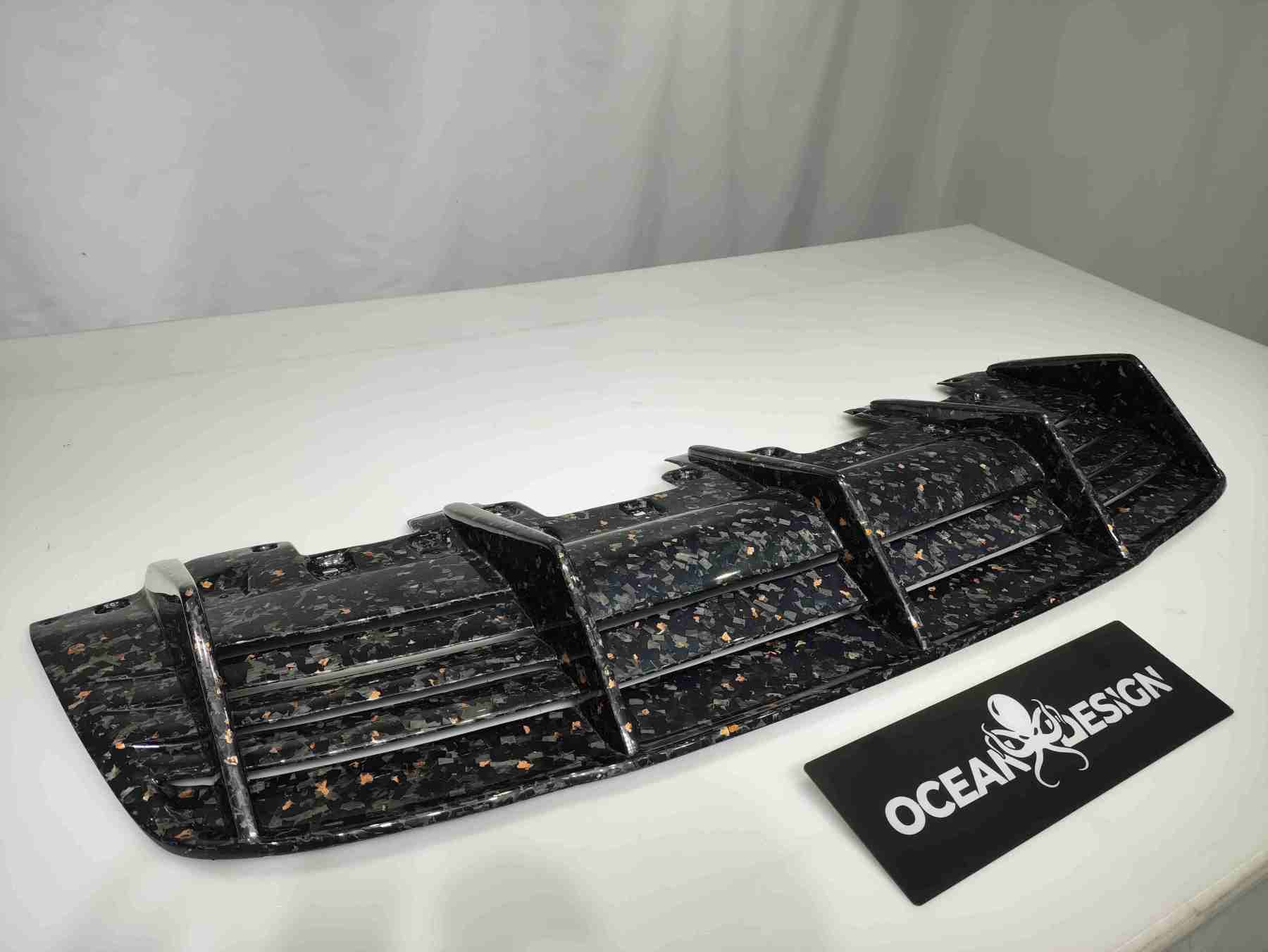 Lamborghini Huracan EVO Rear Diffuser Dry Carbon Fiber N Series Bodykit