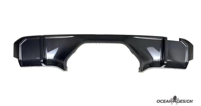 2021–2025 BMW M3 (G80) / M4 (G82) MP Style Center Exit Rear Diffuser – Dry Carbon Fiber