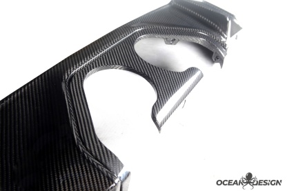 2021–2025 BMW M3 (G80) / M4 (G82) MP Style Center Exit Rear Diffuser – Dry Carbon Fiber