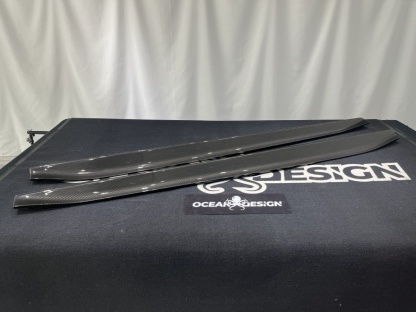 2021–2025 BMW M3 (G80) / M4 (G82) 3D Style Carbon Fiber Side Skirts – 3K Matte Finish