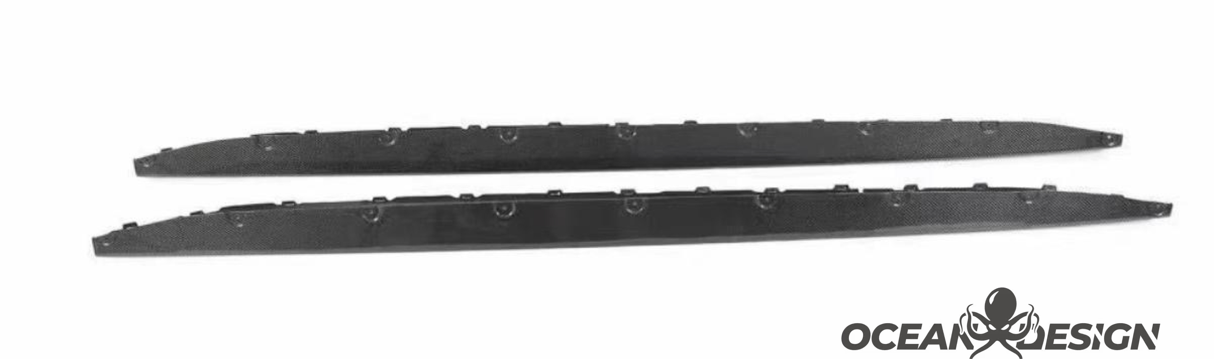 2021–2025 BMW M3 (G80) / M4 (G82) 3D Style Carbon Fiber Side Skirts – 3K Matte Finish