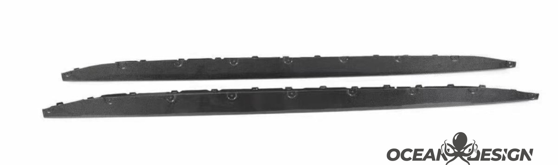 2021–2025 BMW M3 (G80) / M4 (G82) 3D Style Carbon Fiber Side Skirts – 3K Matte Finish
