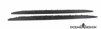 2021–2025 BMW M3 (G80) / M4 (G82) 3D Style Carbon Fiber Side Skirts – 3K Matte Finish