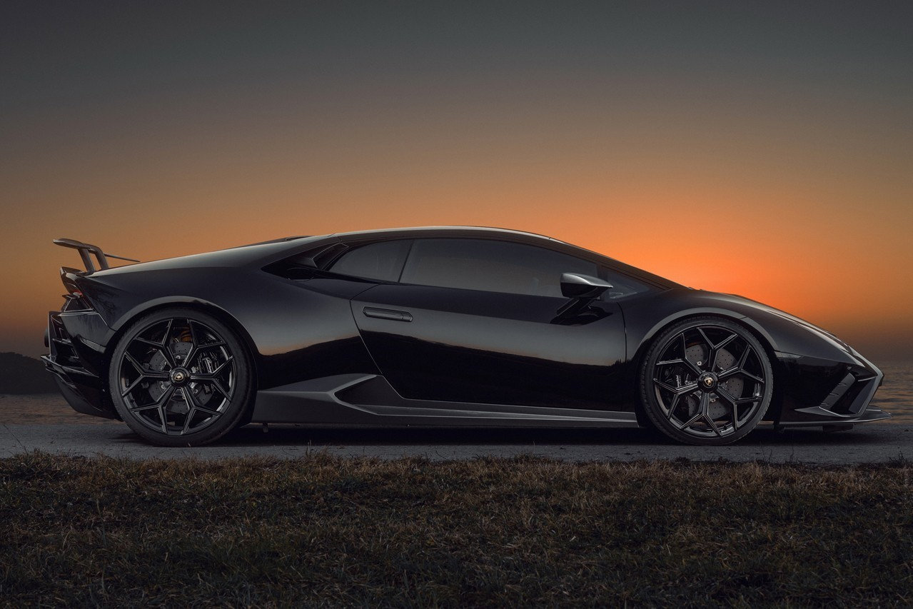Lamborghini Huracan EVO RWD Side Skirts Dry Carbon Fiber N Series Bodykit