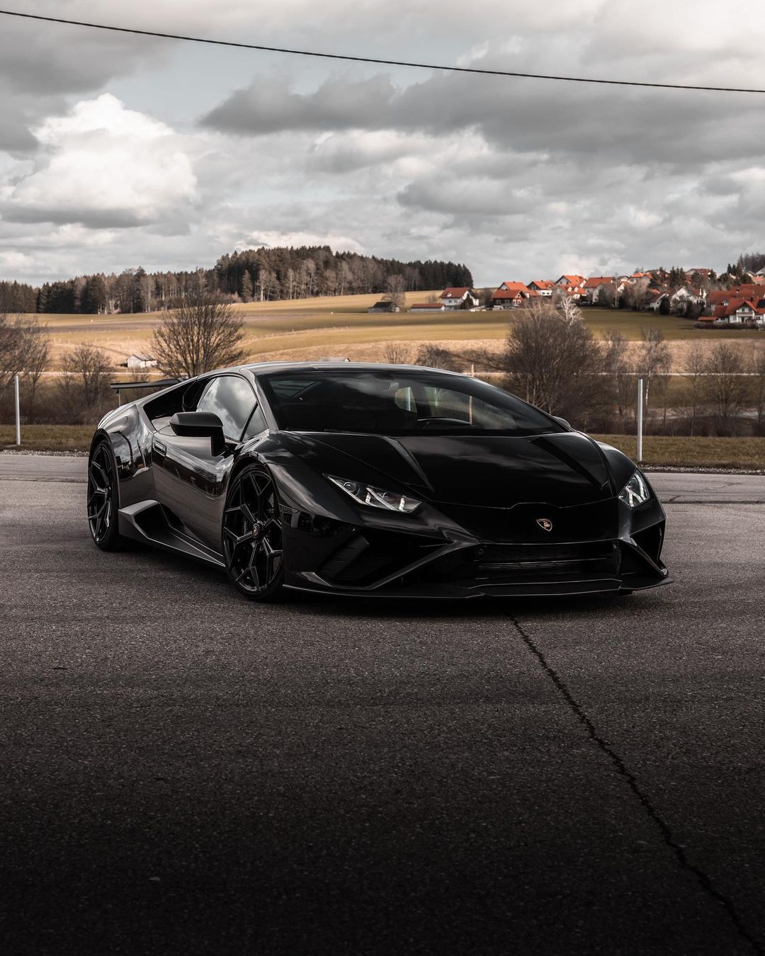 Lamborghini Huracan EVO RWD Splitter Dry Carbon Fiber N Series Bodykit