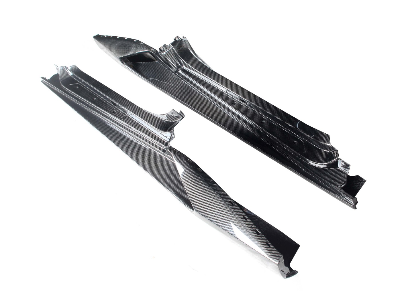 Lamborghini Huracan EVO RWD Side Skirts Dry Carbon Fiber N Series Bodykit