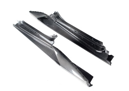 Lamborghini Huracan EVO RWD Side Skirts Dry Carbon Fiber N Series Bodykit