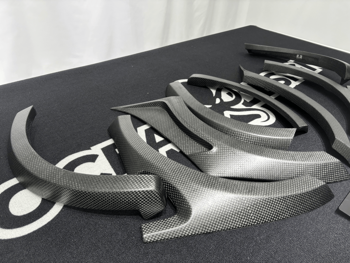2014–2024 Smart 453 ForTwo MSY Style Widebody Fender Flares Dry Carbon Fiber