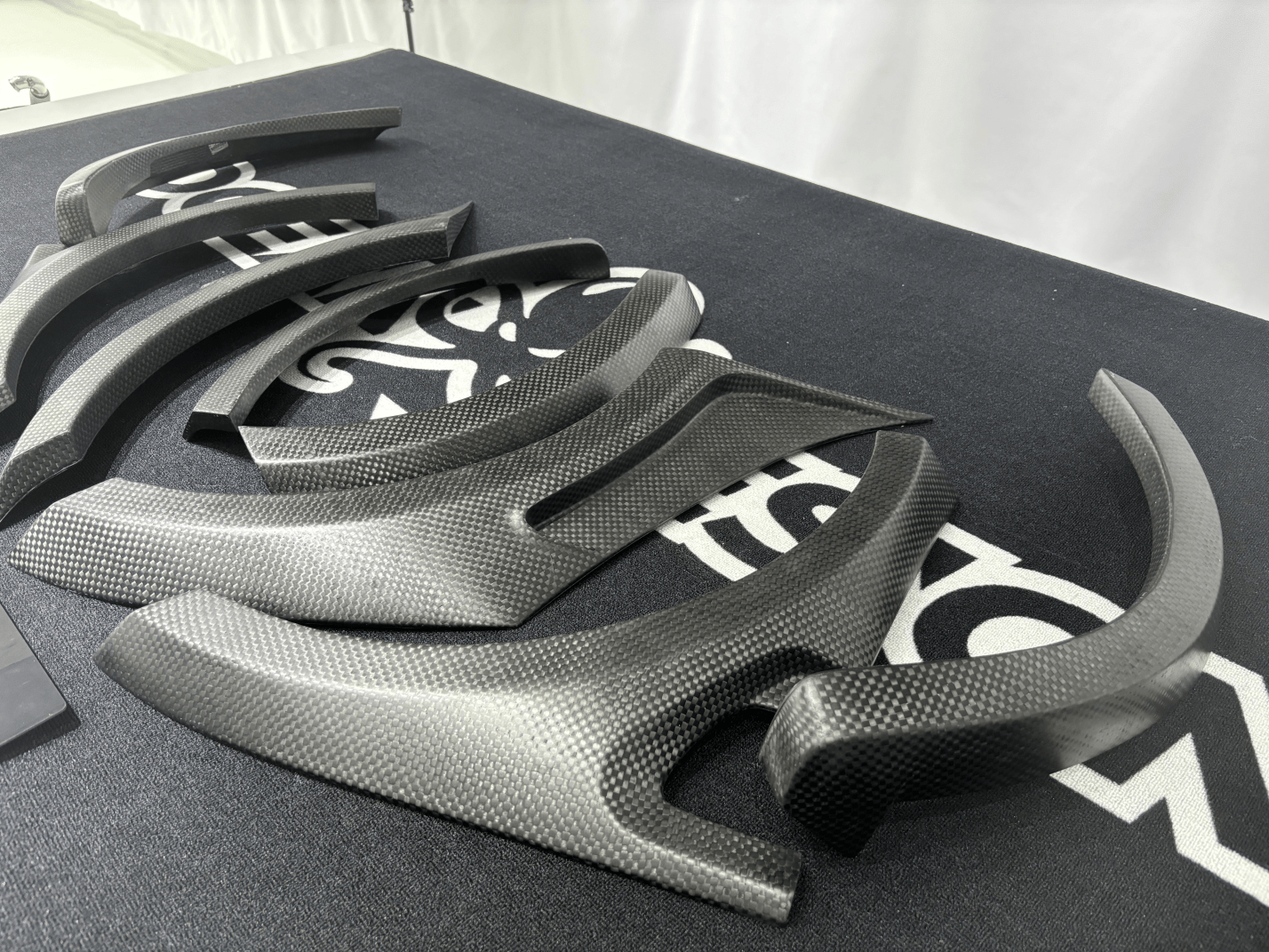 2014–2024 Smart 453 ForTwo MSY Style Widebody Fender Flares Dry Carbon Fiber