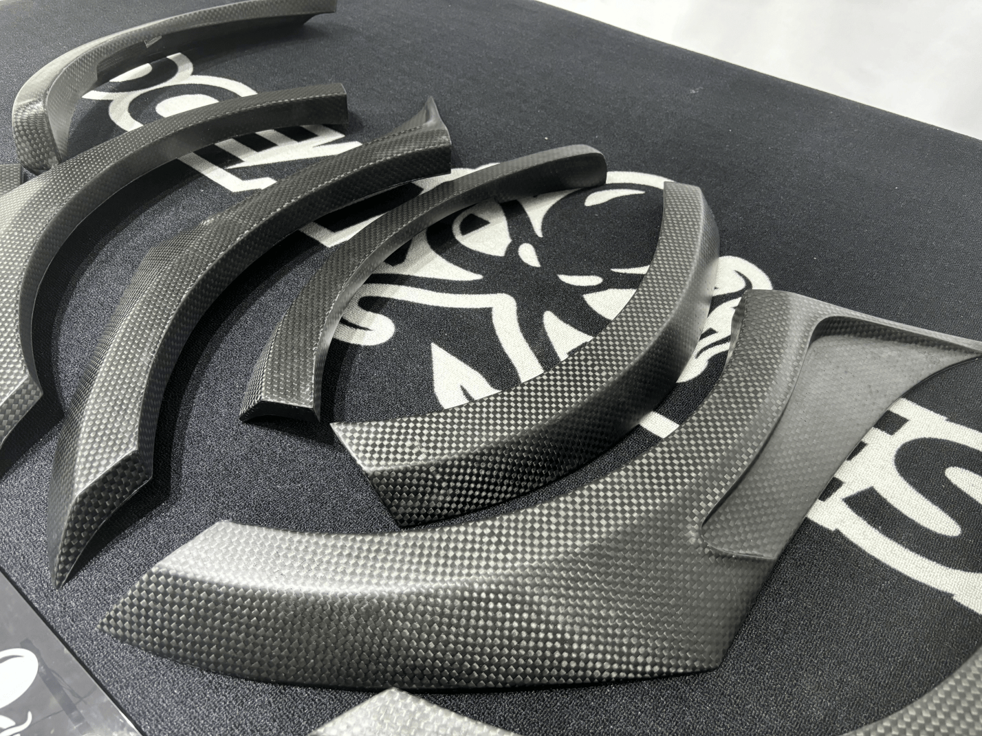 2014–2024 Smart 453 ForTwo MSY Style Widebody Fender Flares Dry Carbon Fiber