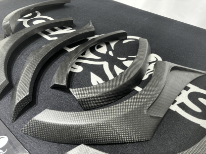 2014–2024 Smart 453 ForTwo MSY Style Widebody Fender Flares Dry Carbon Fiber