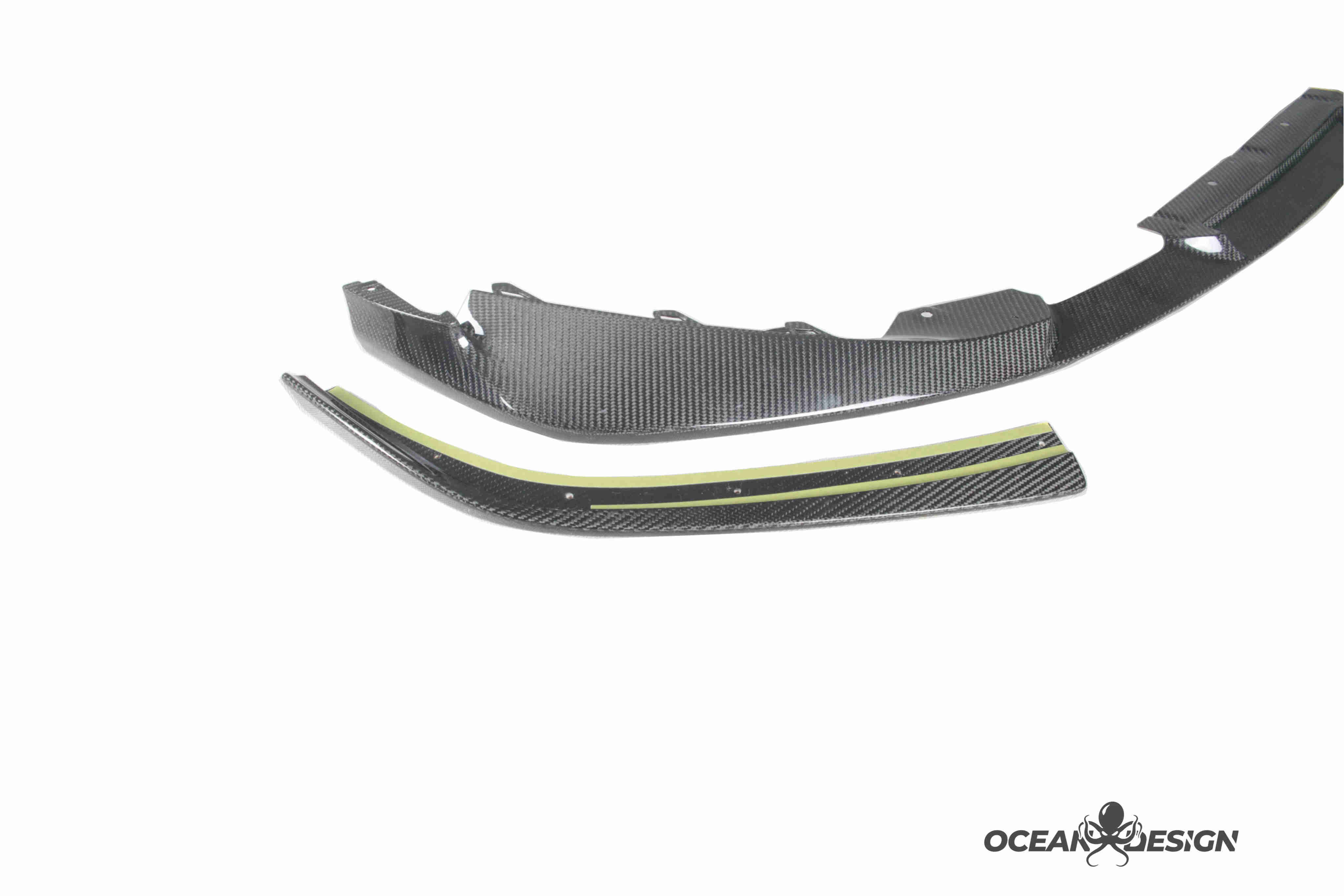 2021–2025 BMW M3 (G80) / M4 (G82) 3D Style Dry Carbon Splitter Front Lip