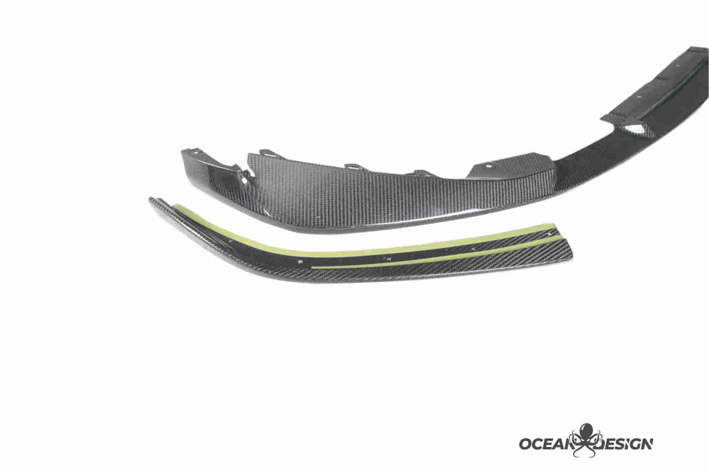 2021–2025 BMW M3 (G80) / M4 (G82) 3D Style Dry Carbon Splitter Front Lip