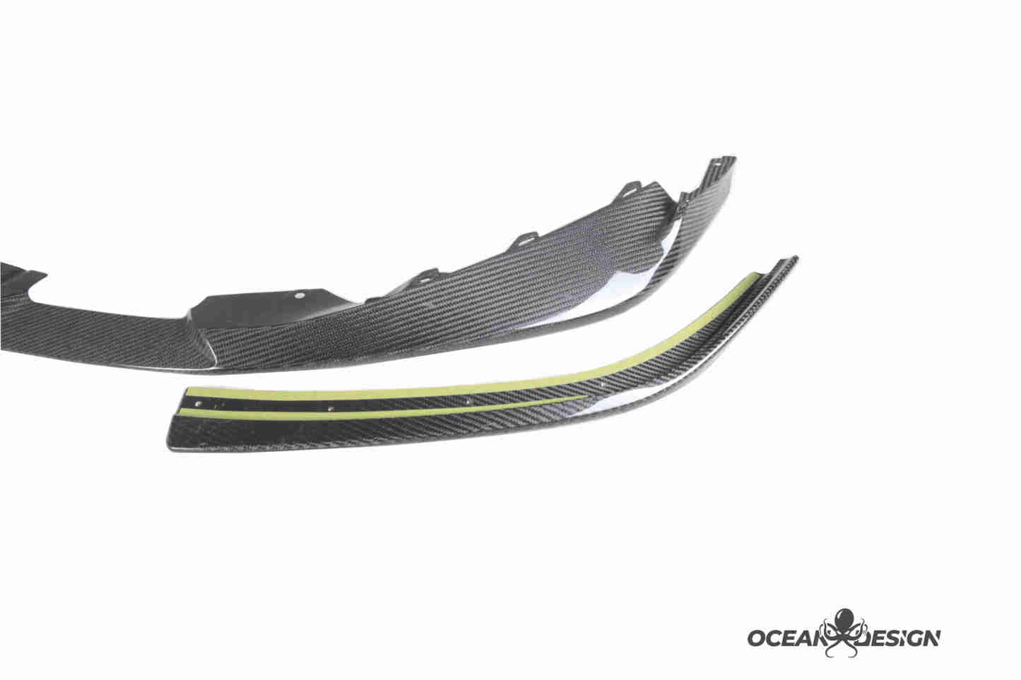 2021–2025 BMW M3 (G80) / M4 (G82) 3D Style Dry Carbon Splitter Front Lip