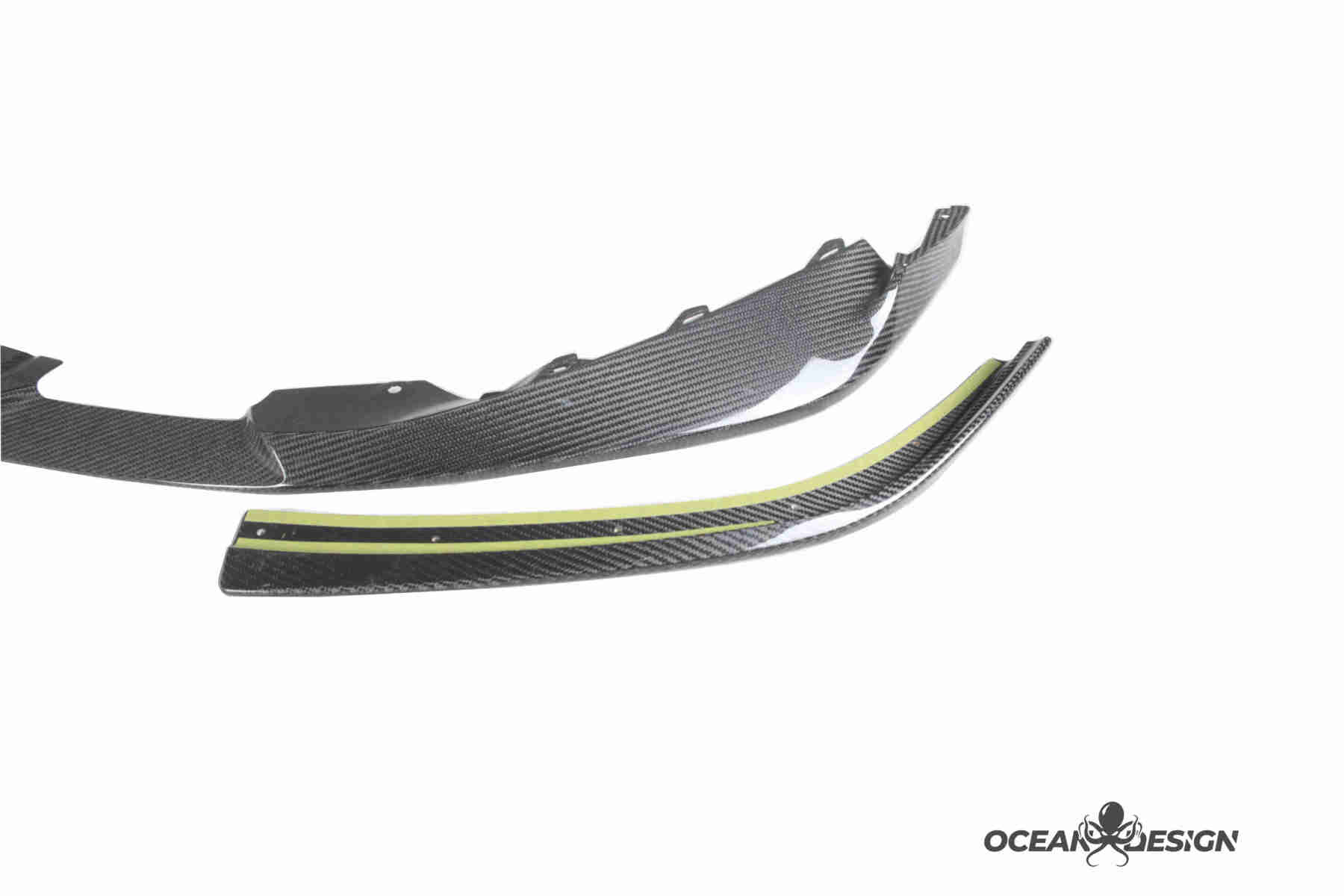2021–2025 BMW M3 (G80) / M4 (G82) 3D Style Dry Carbon Splitter Front Lip
