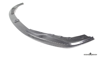 2021–2025 BMW M3 (G80) / M4 (G82) AC Style Front Lip Splitter – Dry Carbon Fiber