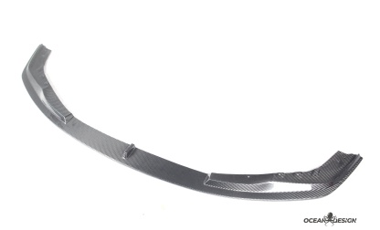 2021–2025 BMW M3 (G80) / M4 (G82) AC Style Front Lip Splitter – Dry Carbon Fiber