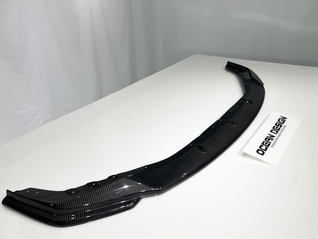 2021-2025 BMW M3 (G80) / M4 (G82) MT-Style Dry Carbon Front Lip Splitter