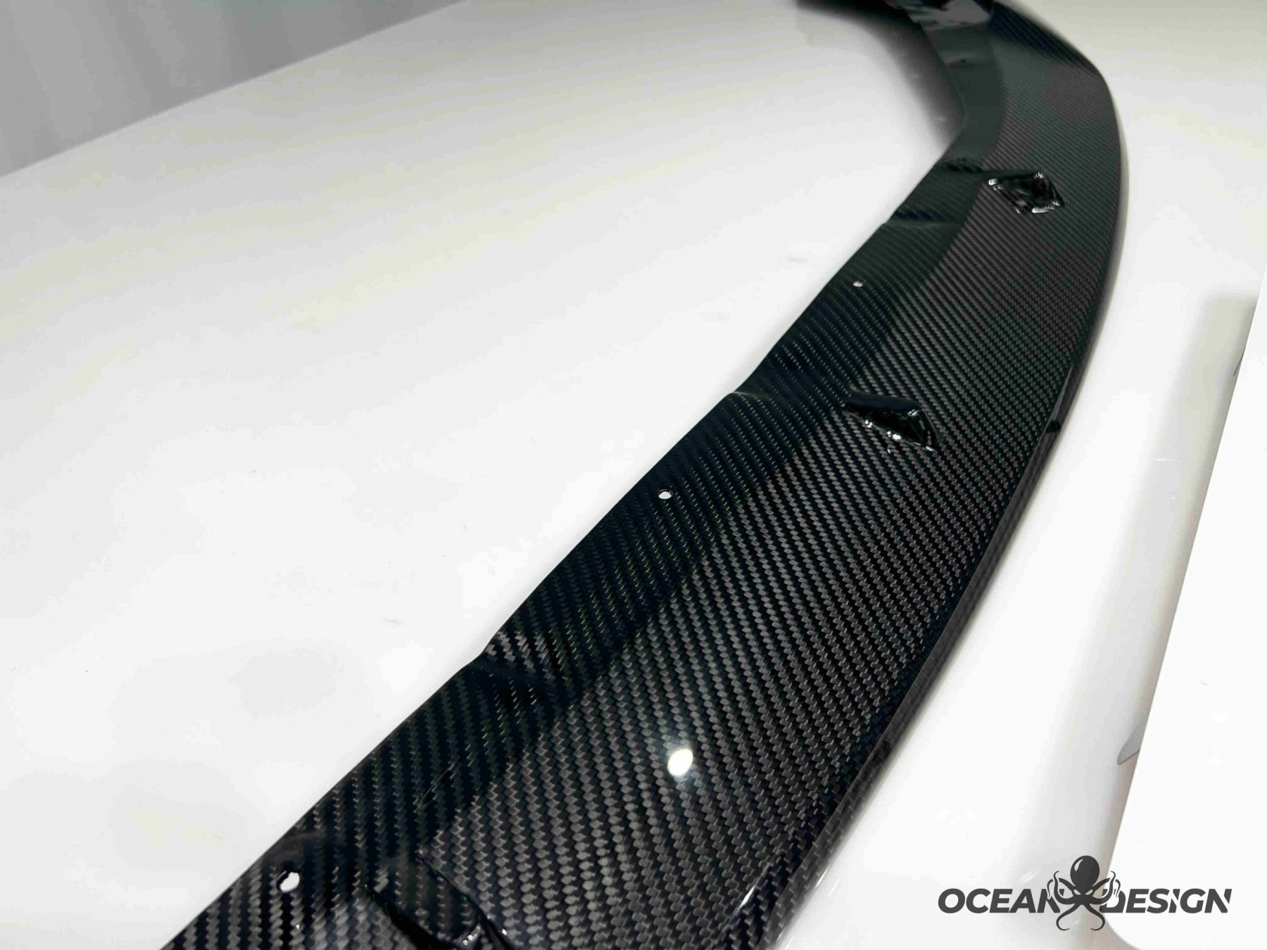 2021-2025 BMW M3 (G80) / M4 (G82) MT-Style Dry Carbon Front Lip Splitter