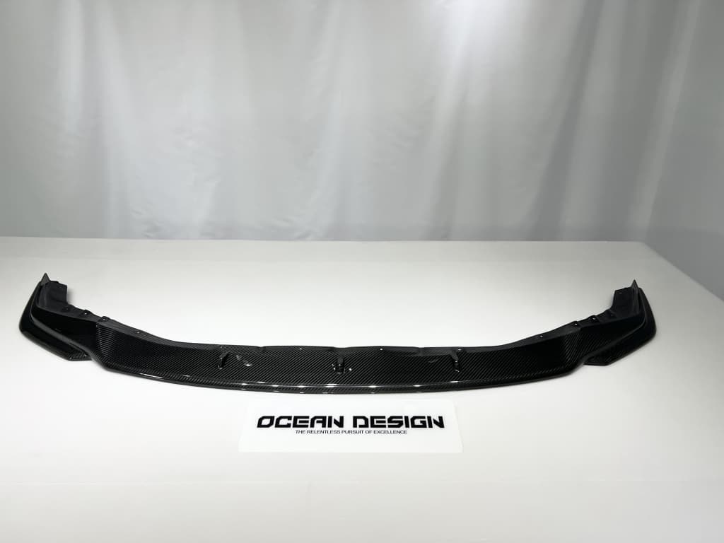 2021-2025 BMW M3 (G80) / M4 (G82) MT-Style Dry Carbon Front Lip Splitter