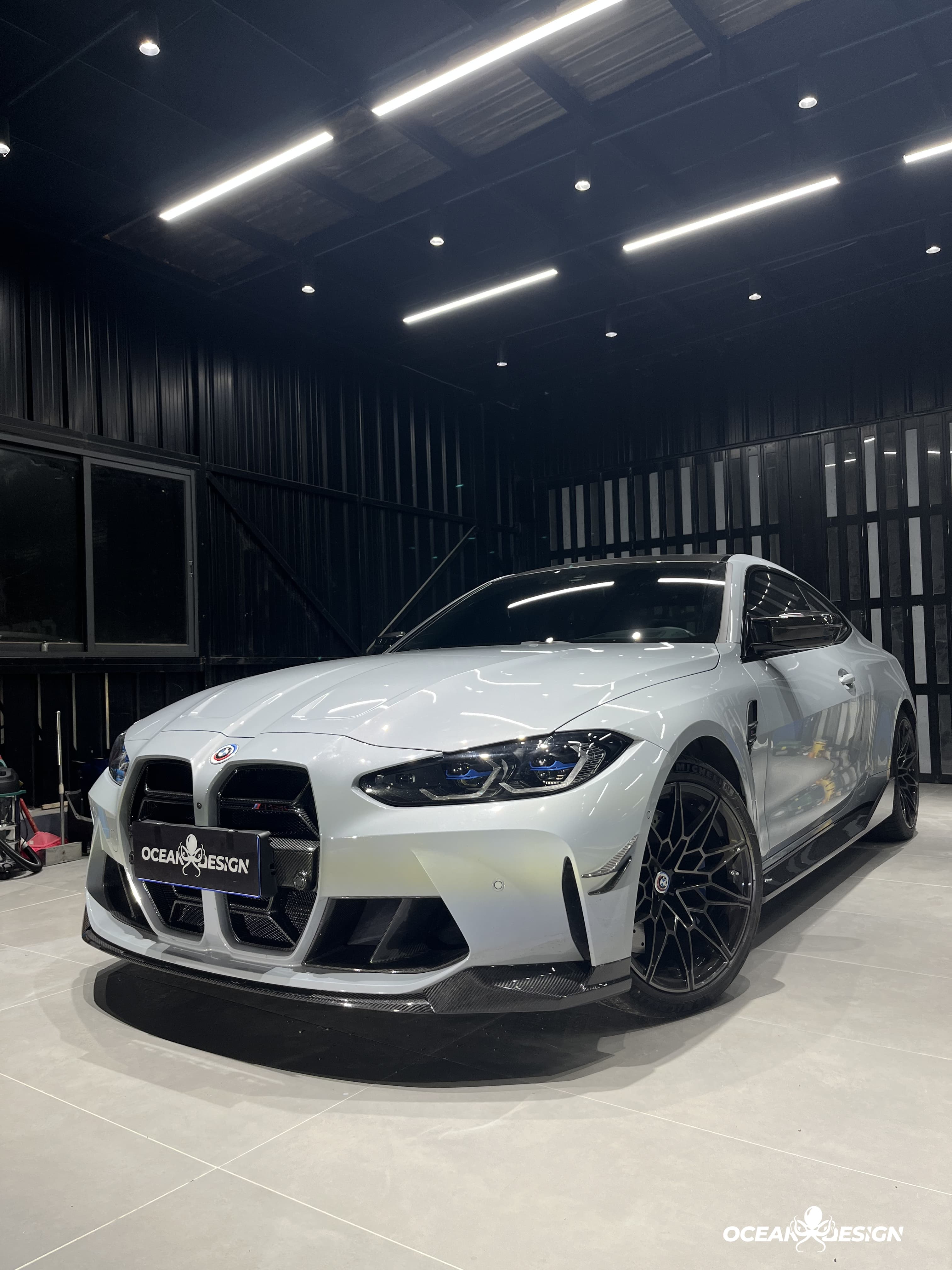 2021–2025 BMW M3 (G80) / M4 (G82) MP Style Side Skirts – Dry Carbon Fiber