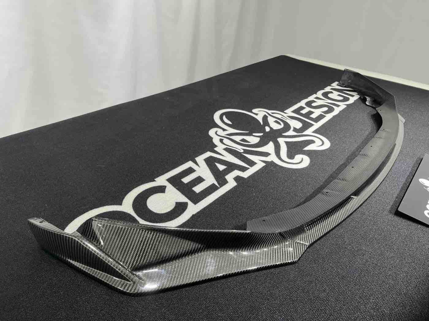 BMW M3 (G80) / M4 (G82) V-Style Dry Carbon Fiber Splitter Front Lip 
