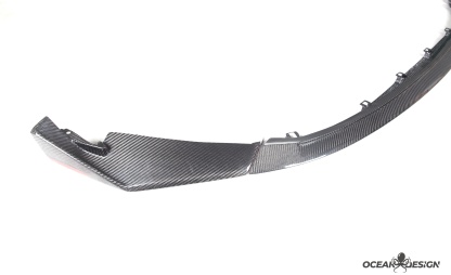 2021–2025 BMW M3 (G80) / M4 (G82) CSL Style Front Lip Splitter– Dry Carbon Fiber