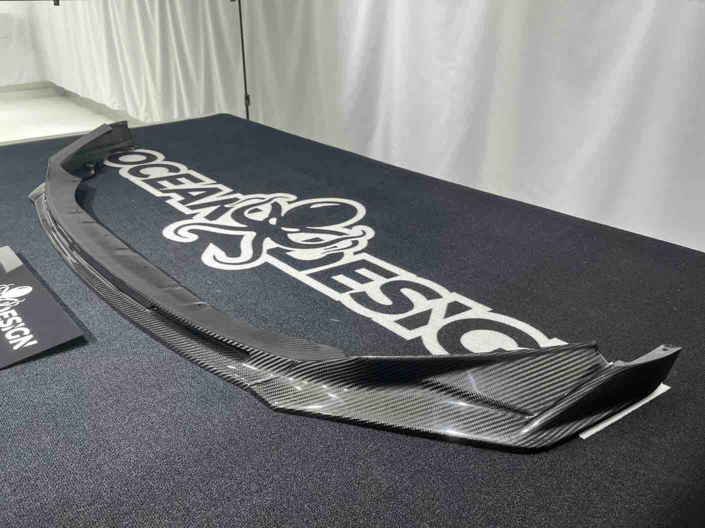 BMW M3 (G80) / M4 (G82) V-Style Dry Carbon Fiber Splitter Front Lip 