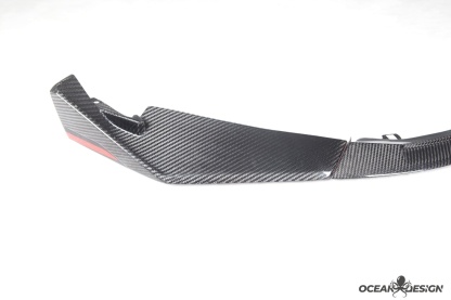2021–2025 BMW M3 (G80) / M4 (G82) CSL Style Front Lip Splitter– Dry Carbon Fiber