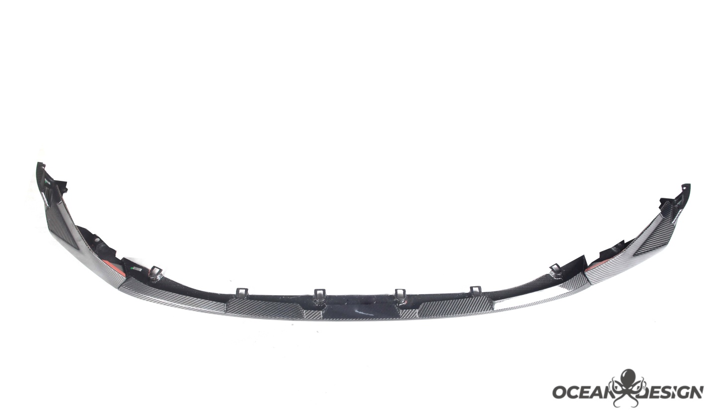 2021–2025 BMW M3 (G80) / M4 (G82) MP Style Front Lip Splitter– Dry Carbon Fiber