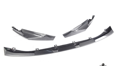 2021–2025 BMW M3 (G80) / M4 (G82) MP Style Front Lip Splitter– Dry Carbon Fiber