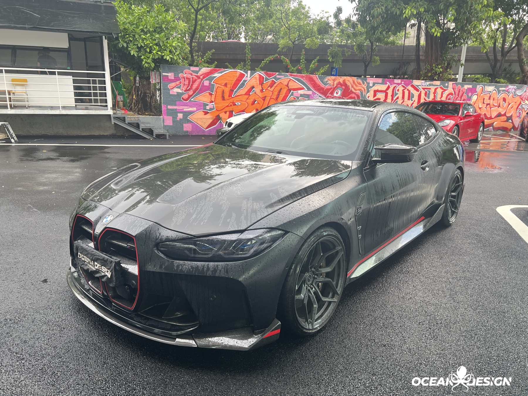 2021–2025 BMW M3 (G80) / M4 (G82) CSL Style Front Lip Splitter– Dry Carbon Fiber