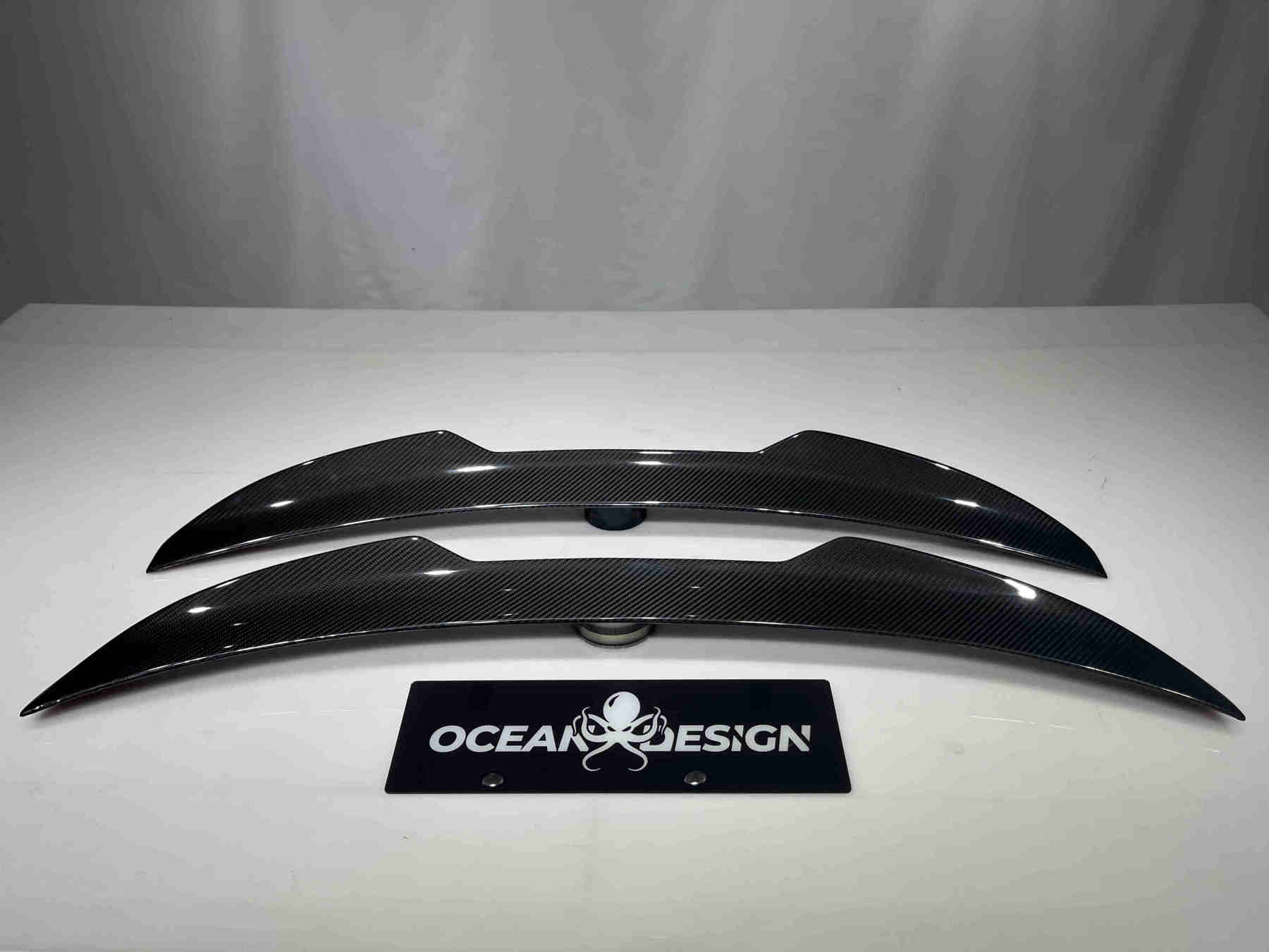 2021–2025 BMW M3 (G80) / M4 (G82) MT Style Dry Carbon Rear Spoiler