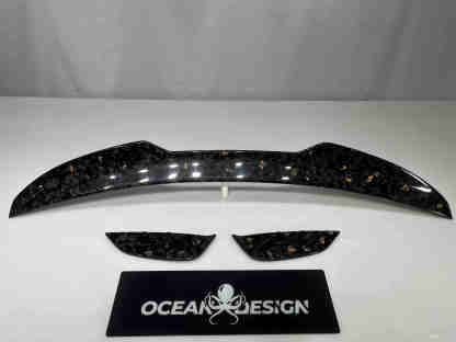 2021–2025 BMW M3 (G80) / M4 (G82) MT Style Dry Carbon Rear Spoiler