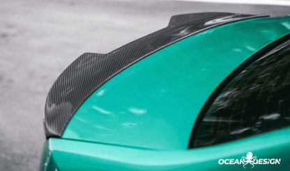 2021–2025 BMW M3 (G80) / M4 (G82) MT Style Dry Carbon Rear Spoiler