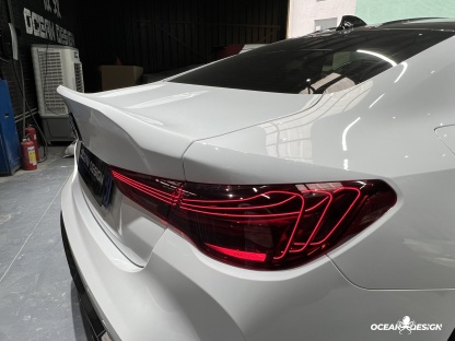 2021–2025 BMW M3 (G80) / M4 (G82) CSL Style Trunk Lid – Dry Carbon Fiber