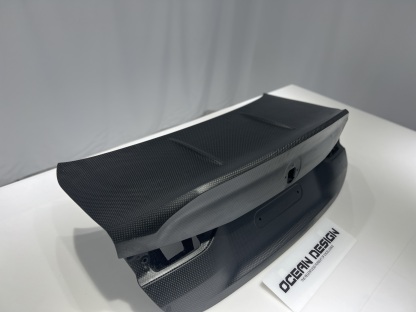 2021–2025 BMW M3 (G80) / M4 (G82) CSL Style Trunk Lid – Dry Carbon Fiber