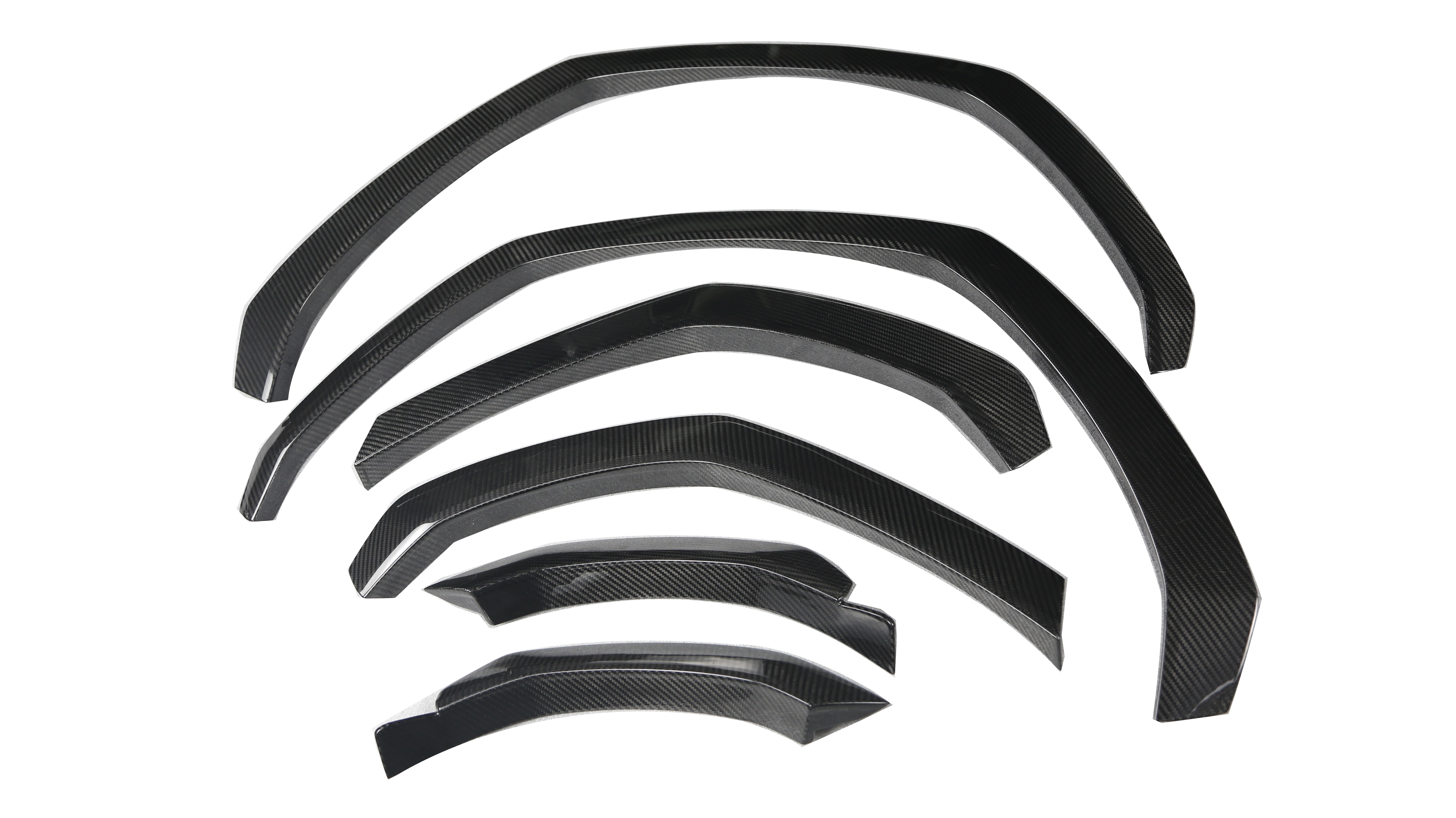 Lamborghini URUS Wheel Arch Trims Dry Carbon Fiber TC Series Bodykit