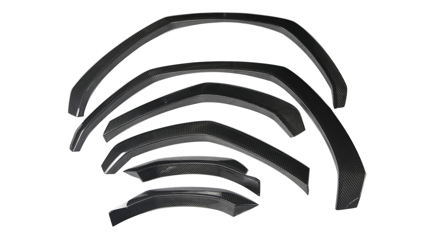 Lamborghini URUS Wheel Arch Trims Dry Carbon Fiber TC Series Bodykit