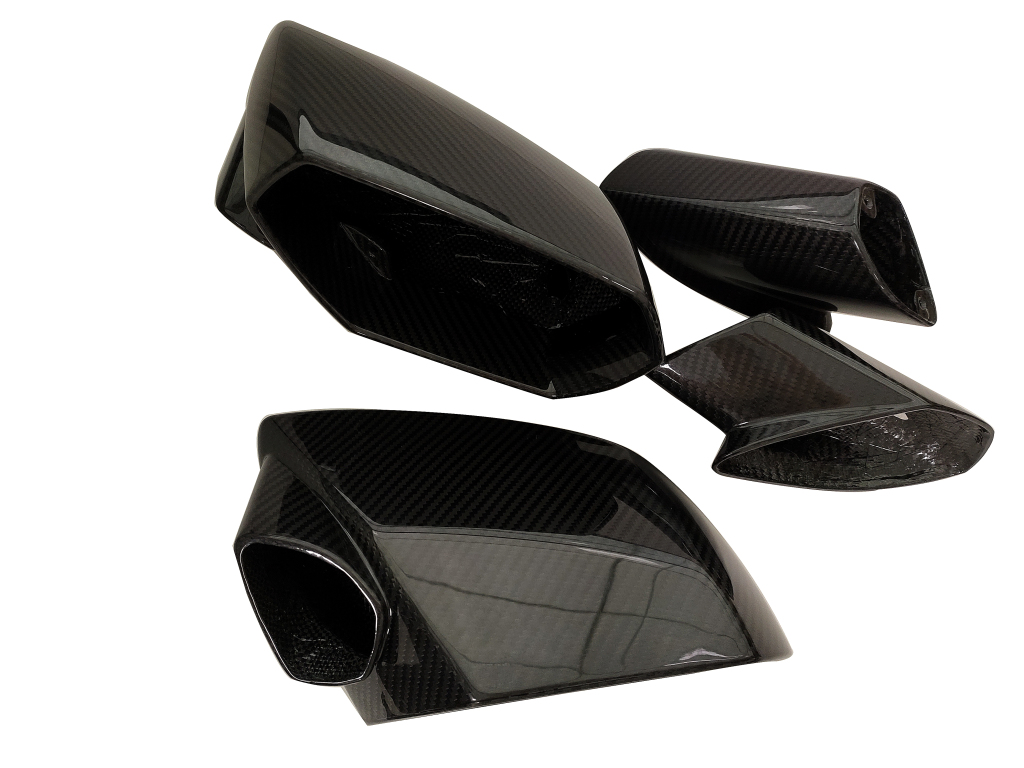 Lamborghini Huracan EVO Wing Mirrors Housing Dry Carbon Fiber Ocean Design Series Bodykit