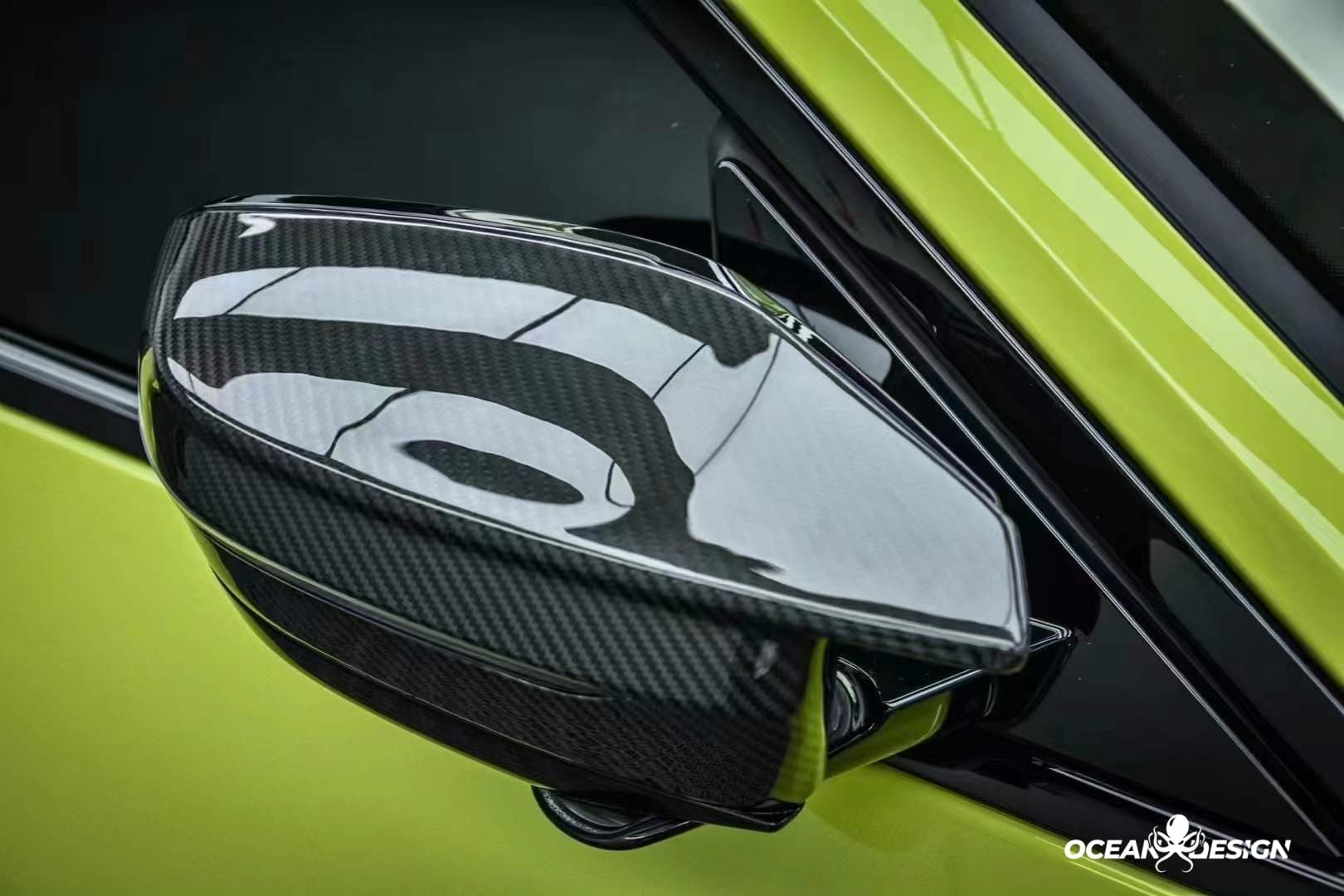 2021-2025 BMW M3 G80 / M4 G82 MP Style Dry Carbon Fiber Wing Mirror Covers