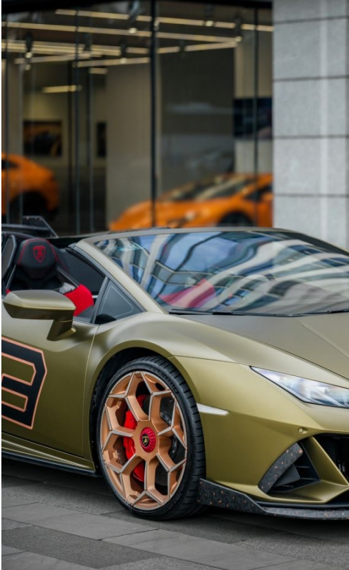 Lamborghini Huracan STO Wing Mirrors Housing Dry Carbon Fiber OEM Bodykit